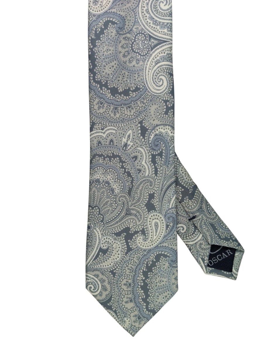 Corbata regular estampado floral para hombre 1