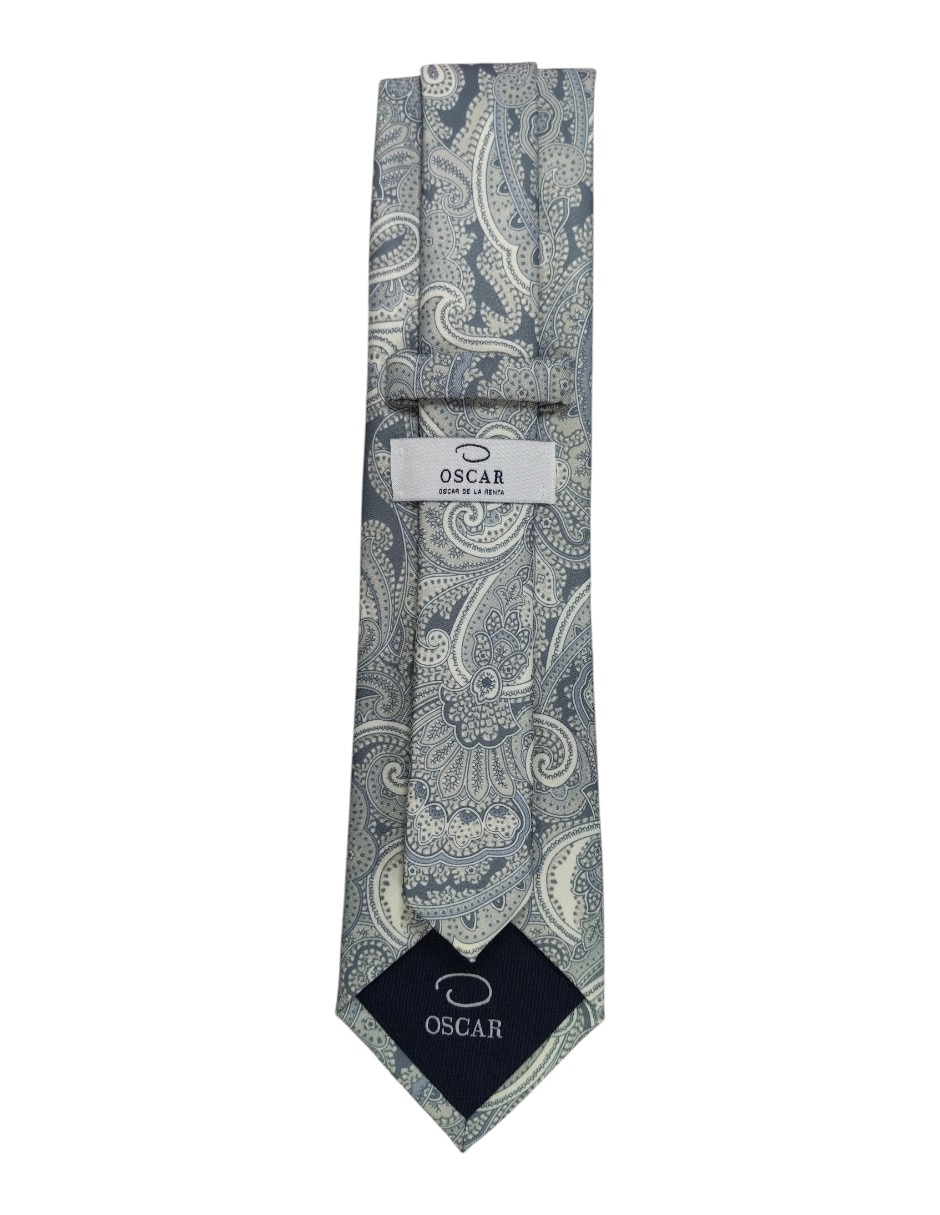 Corbata regular estampado floral para hombre 3