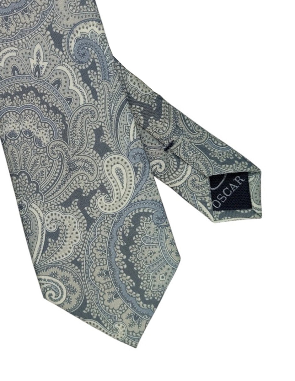 Corbata regular estampado floral para hombre 2
