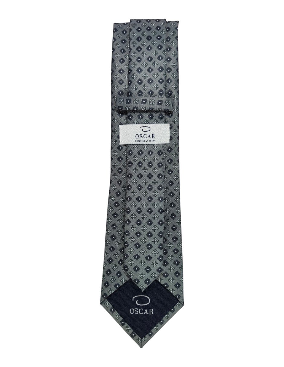 Corbata regular estampado floral para hombre 3