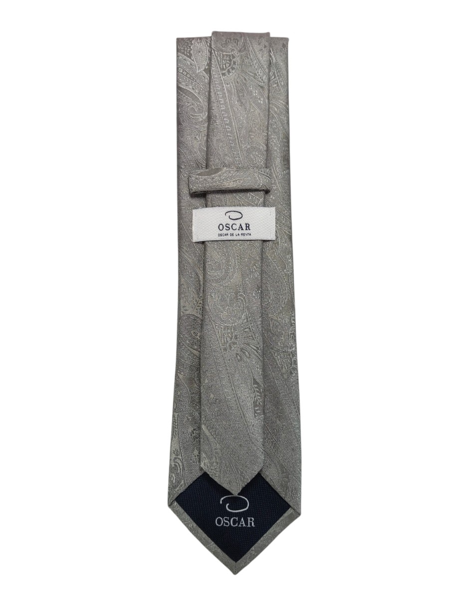 Corbata regular estampado paisley para hombre 3