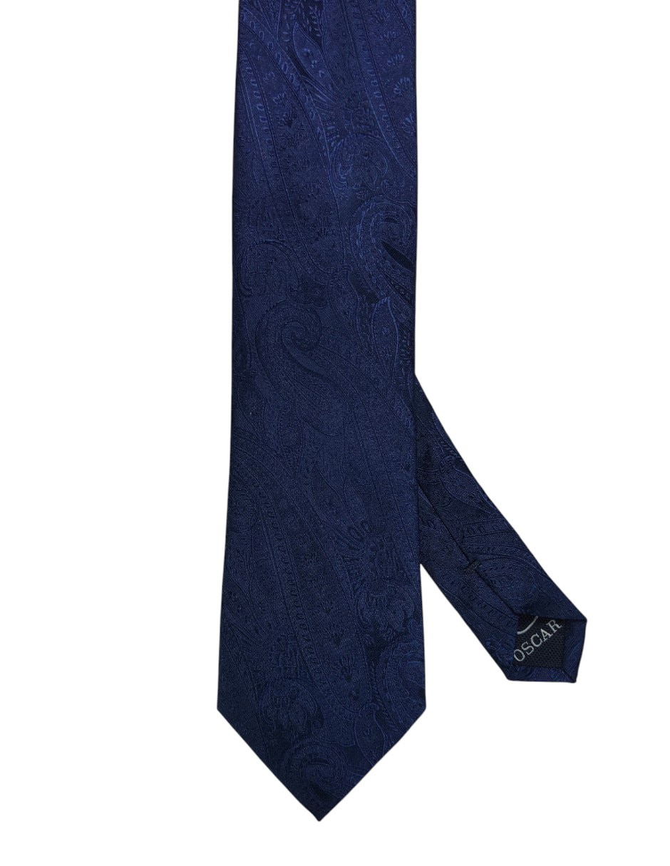 Corbata regular estampado paisley para hombre