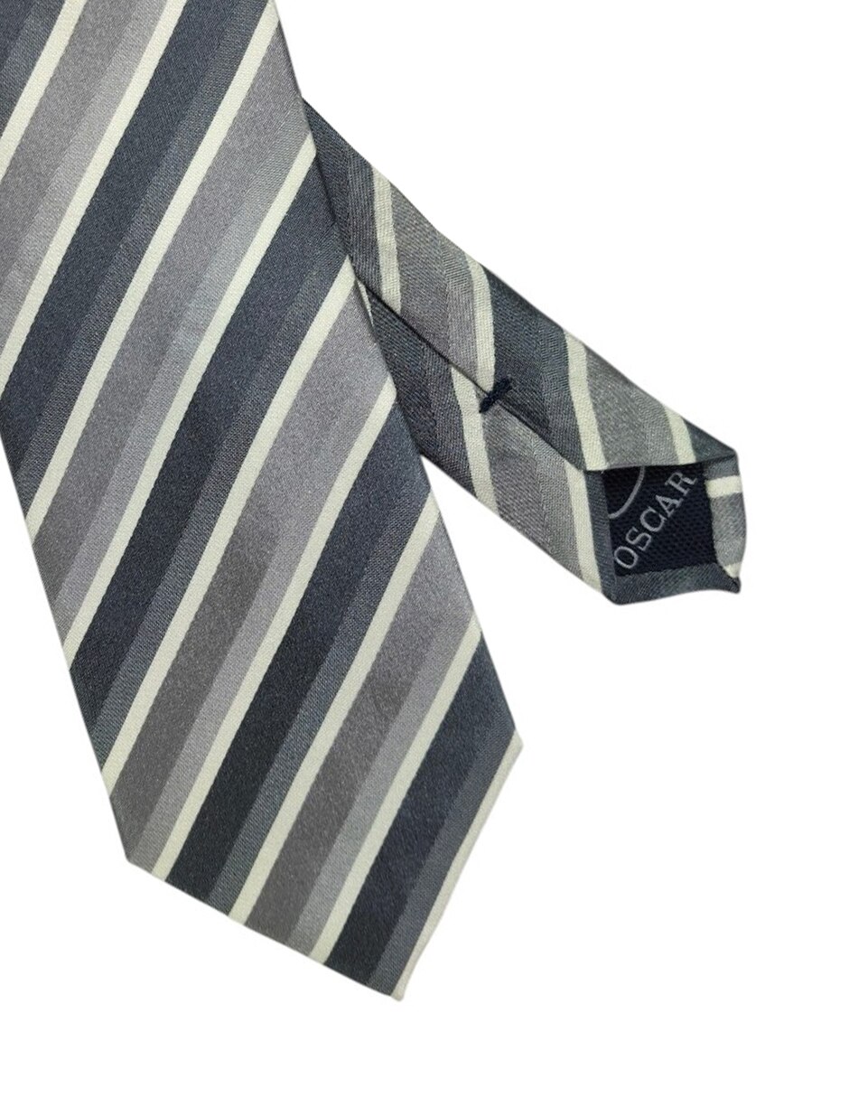 Corbata regular estampado a rayas para hombre 3
