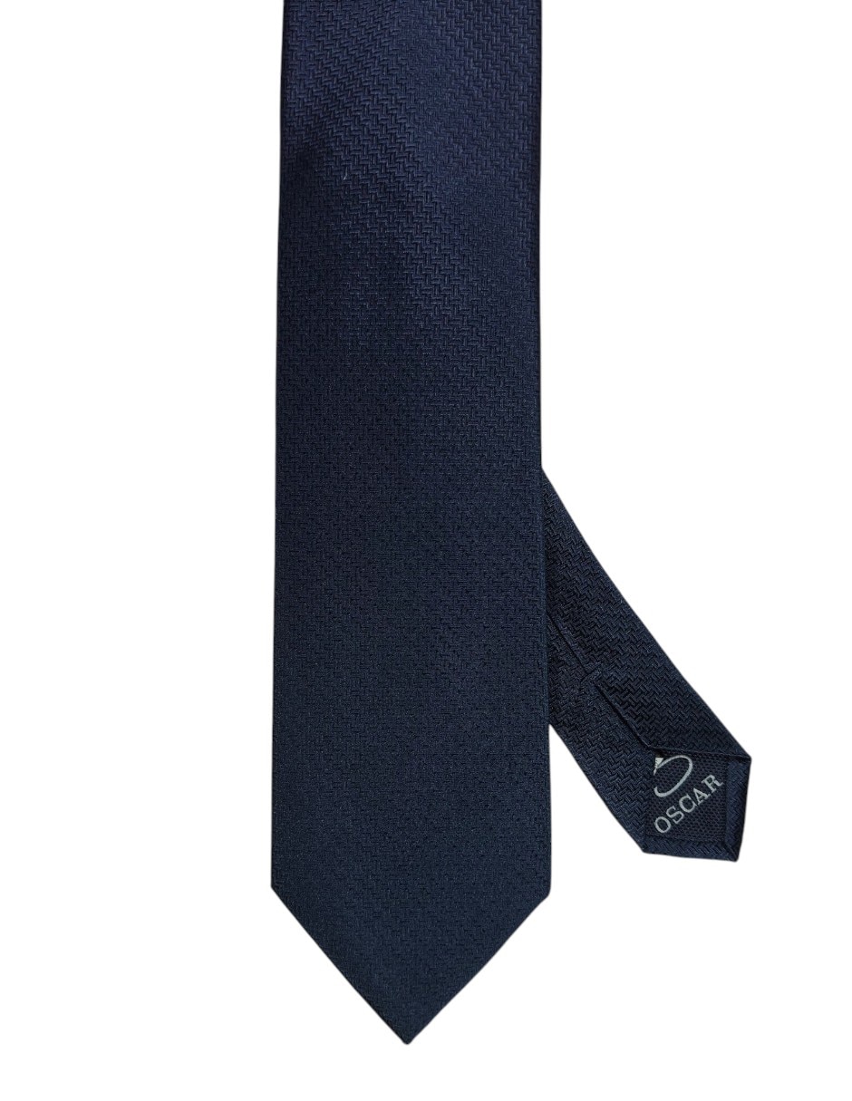 Corbata regular estampado gráfico para hombre