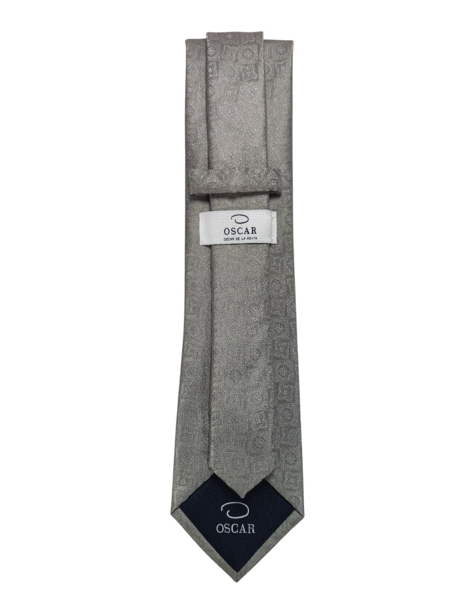 Corbata regular estampado floral para hombre 3
