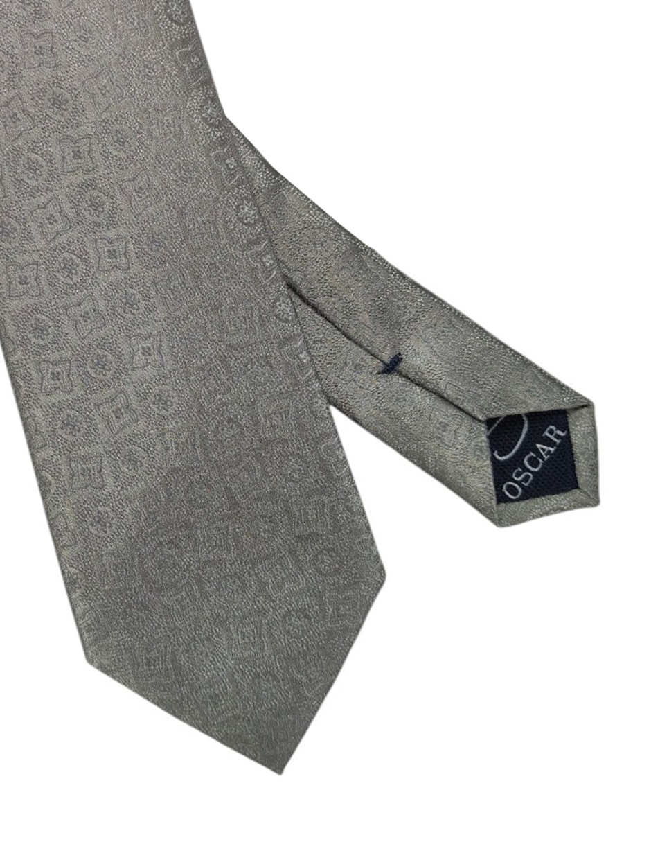 Corbata regular estampado floral para hombre 2