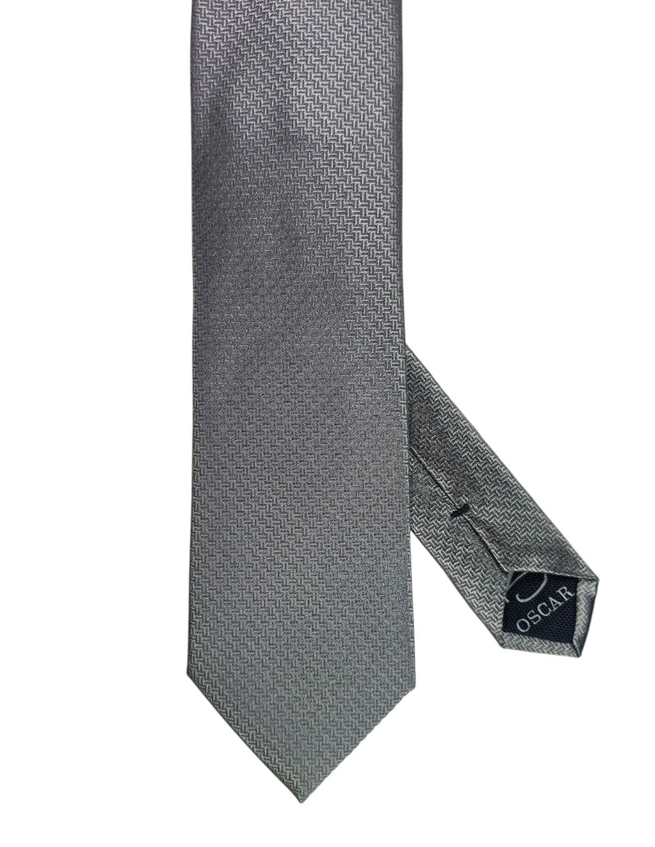Corbata regular estampado gráfico para hombre 1