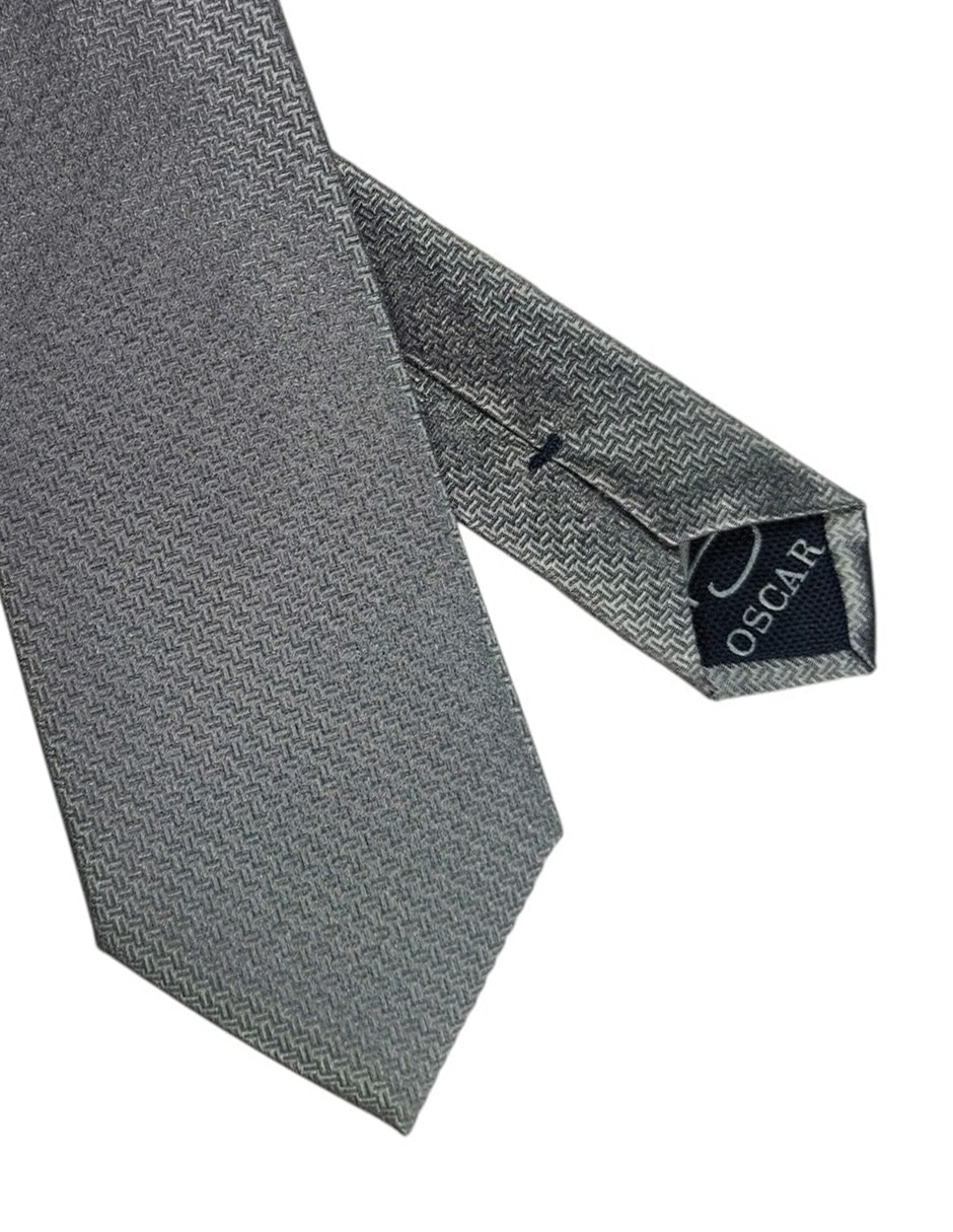 Corbata regular estampado gráfico para hombre 2