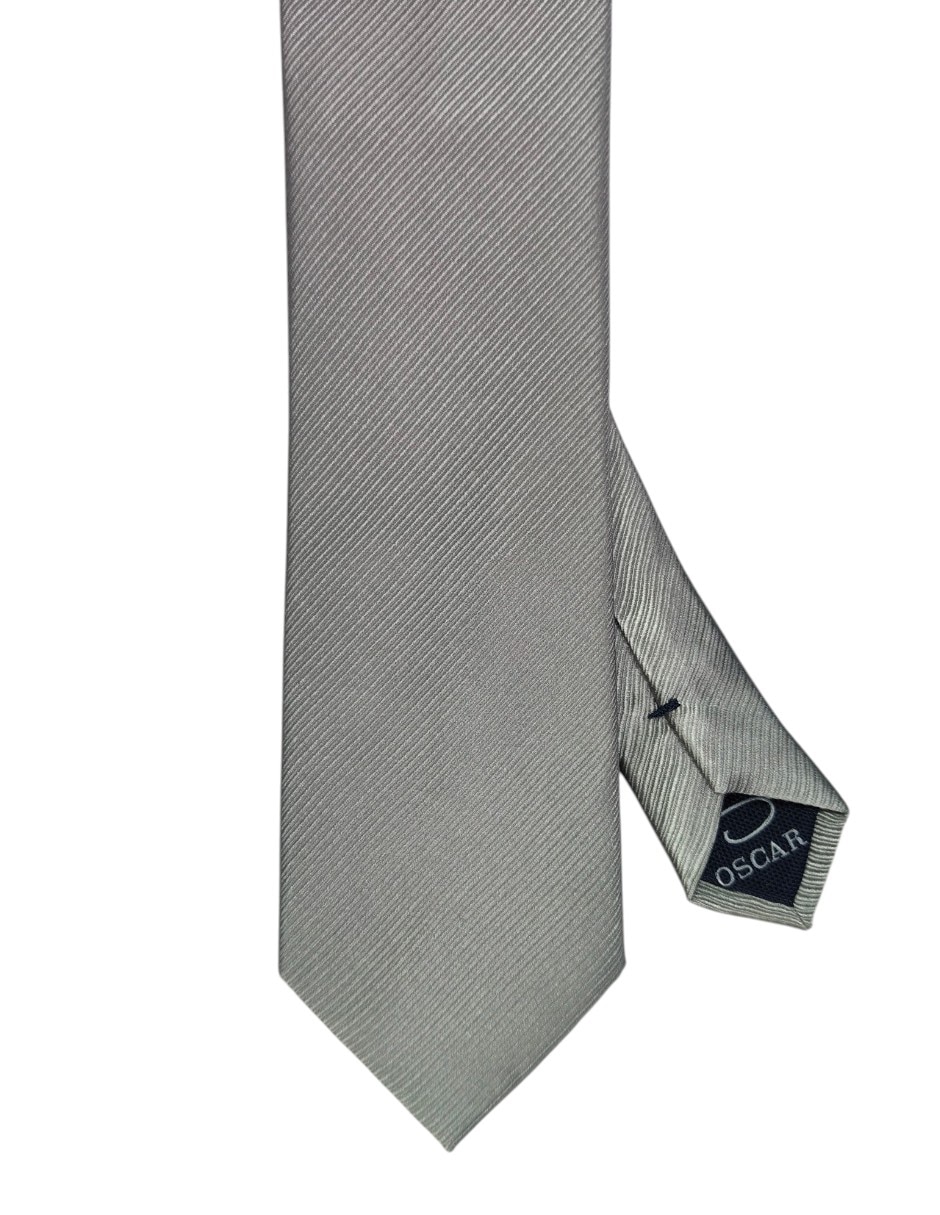 Corbata regular estampado a rayas para hombre 1