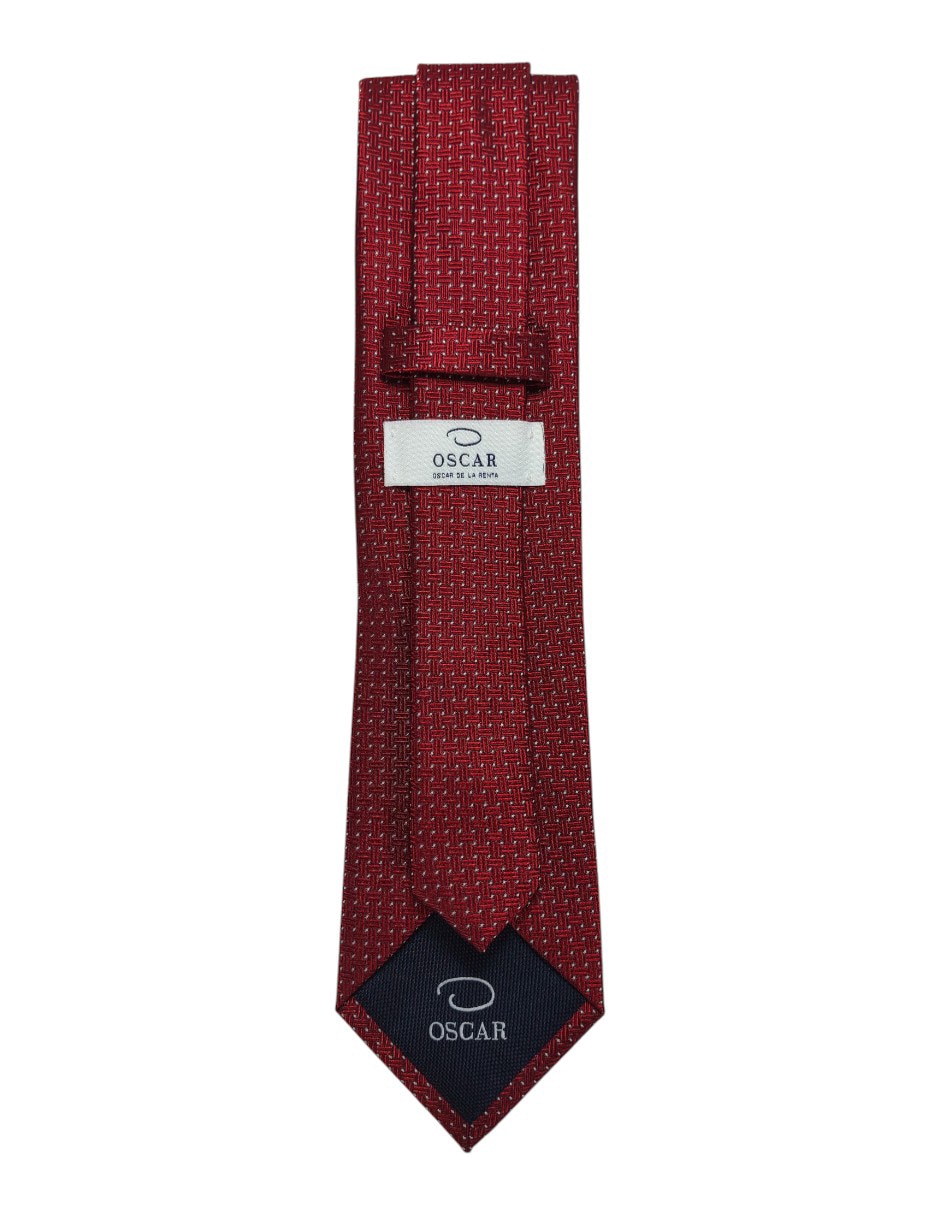 Corbata regular estampado gráfico para hombre 2
