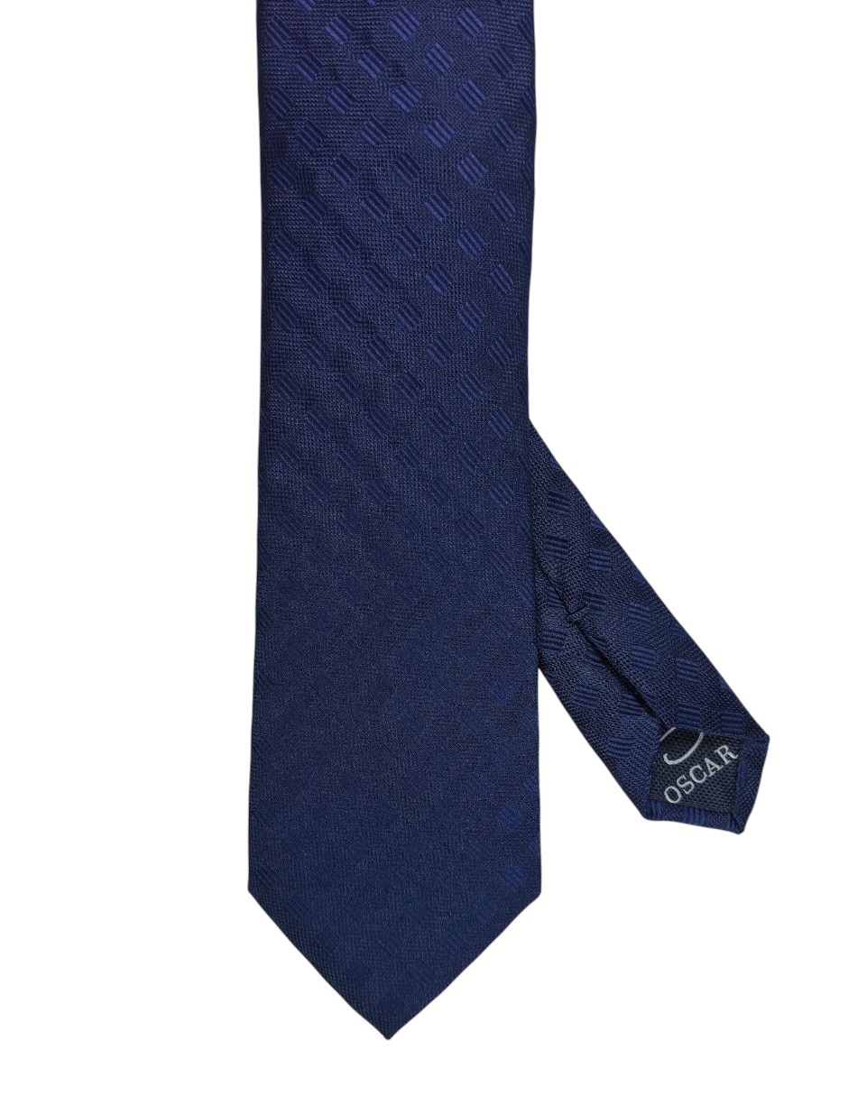Corbata regular estampado a cuadros para hombre