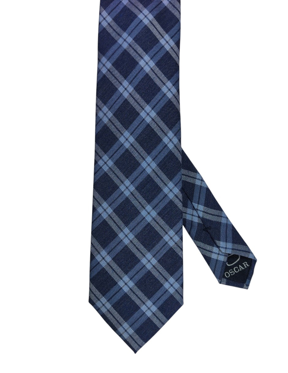 Corbata regular estampado a cuadros para hombre Corbata regular estampado a cuadros para hombre