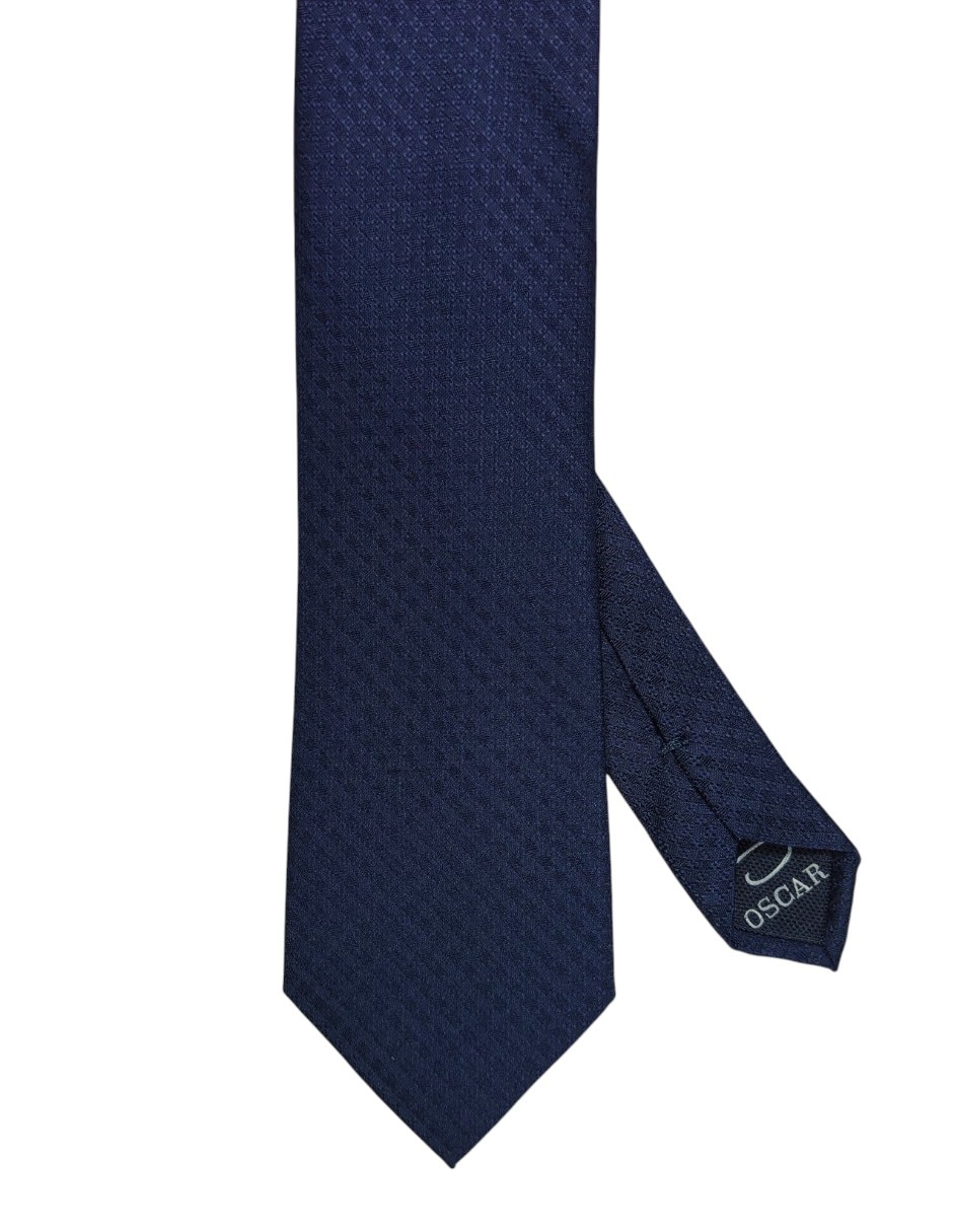 Corbata regular estampado gráfico para hombre