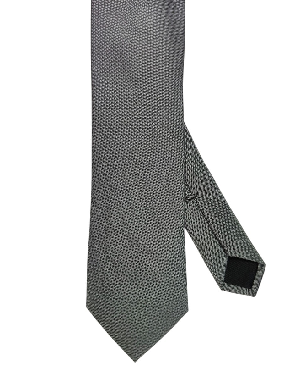 Corbata regular de seda estampado jaspeado para hombre 1