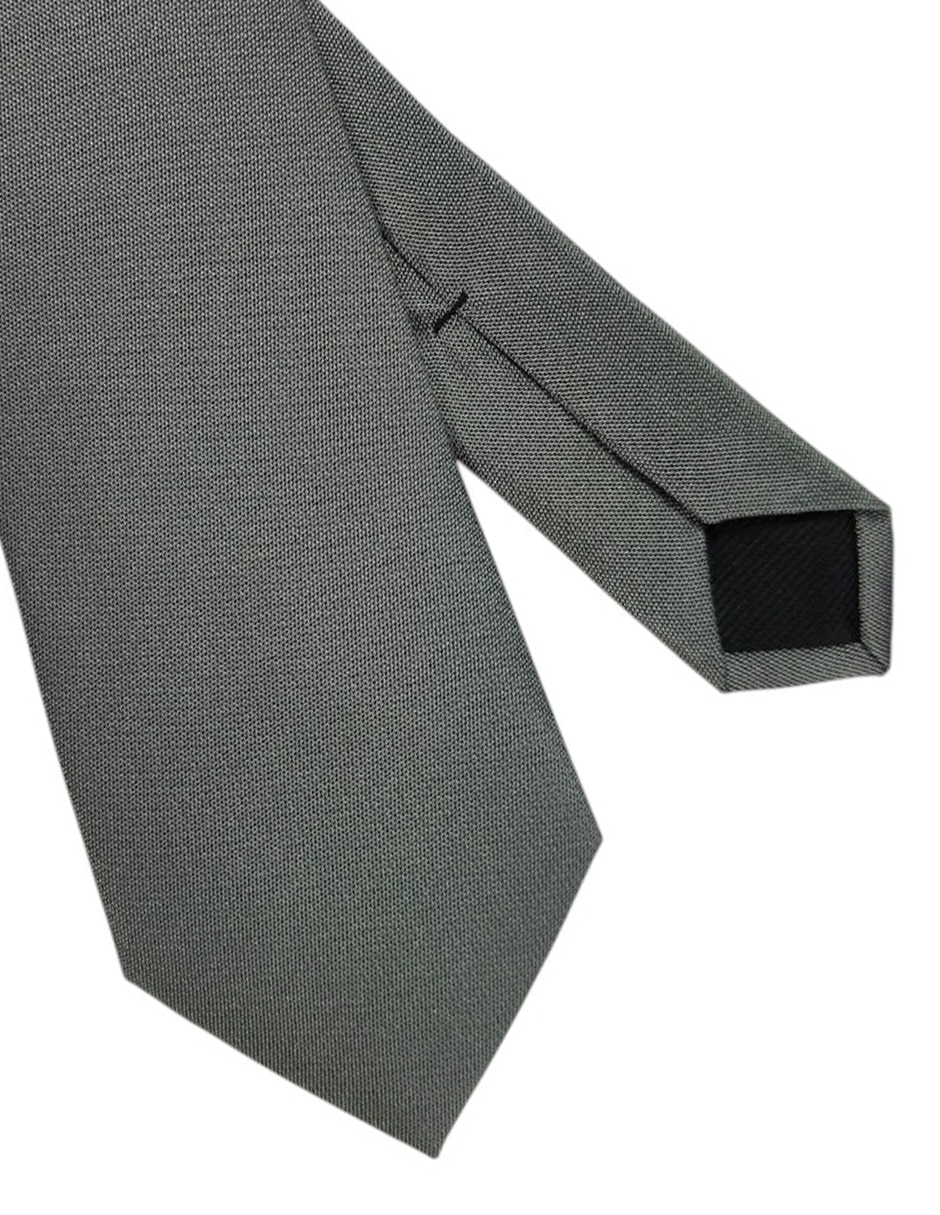 Corbata regular de seda estampado jaspeado para hombre 3