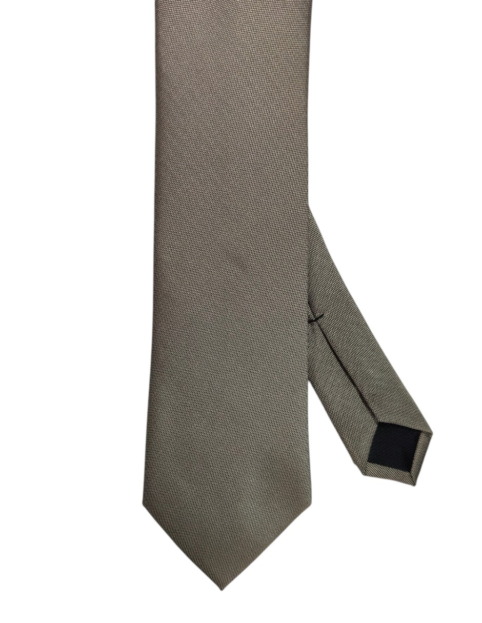 Corbata regular de seda estampado jaspeado para hombre