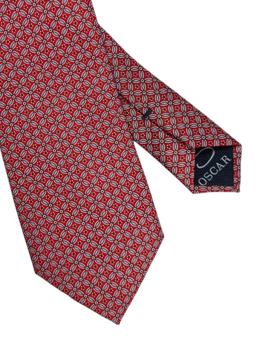 Corbata regular estampado floral para hombre 2
