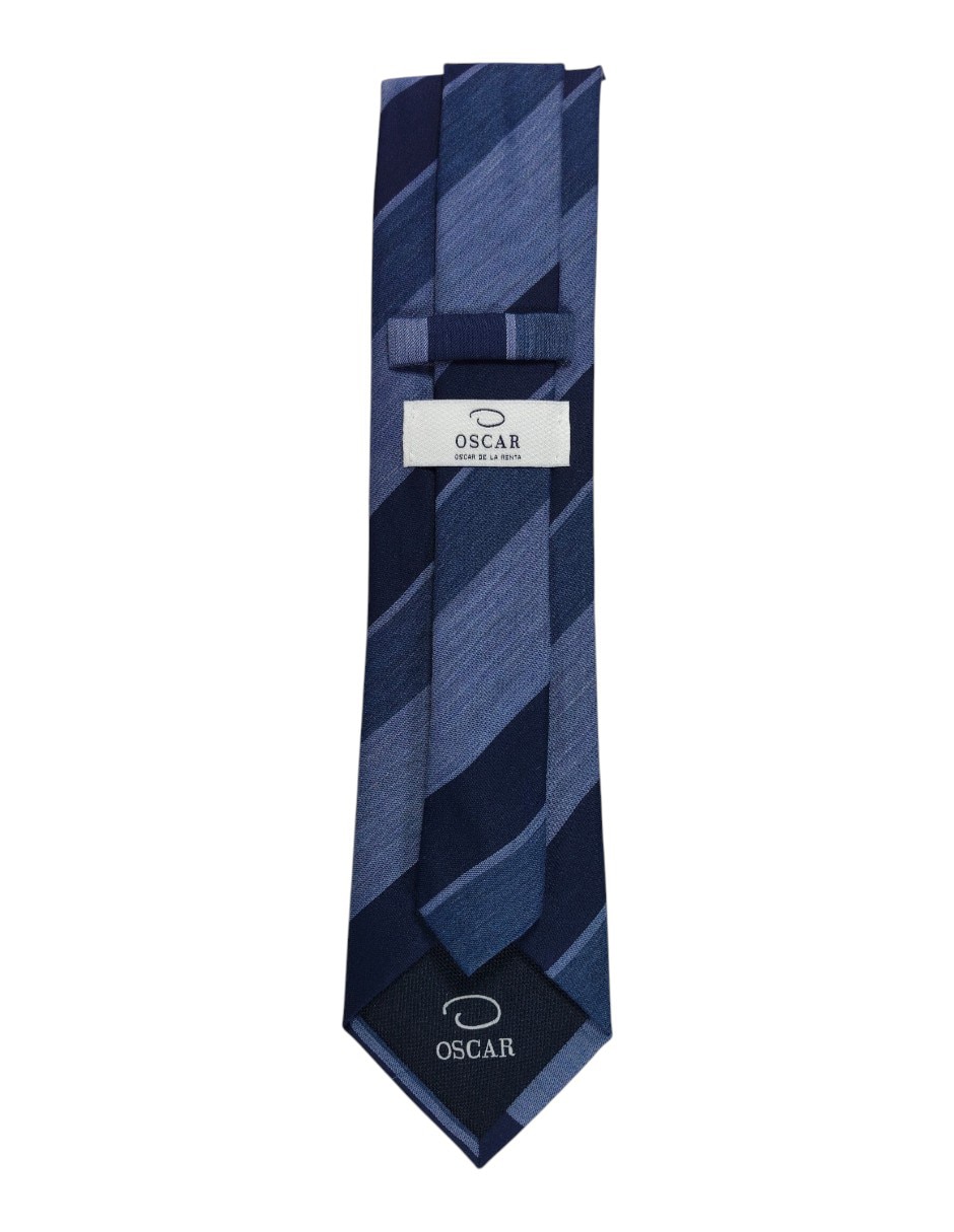 Corbata regular estampado a rayas para hombre 3