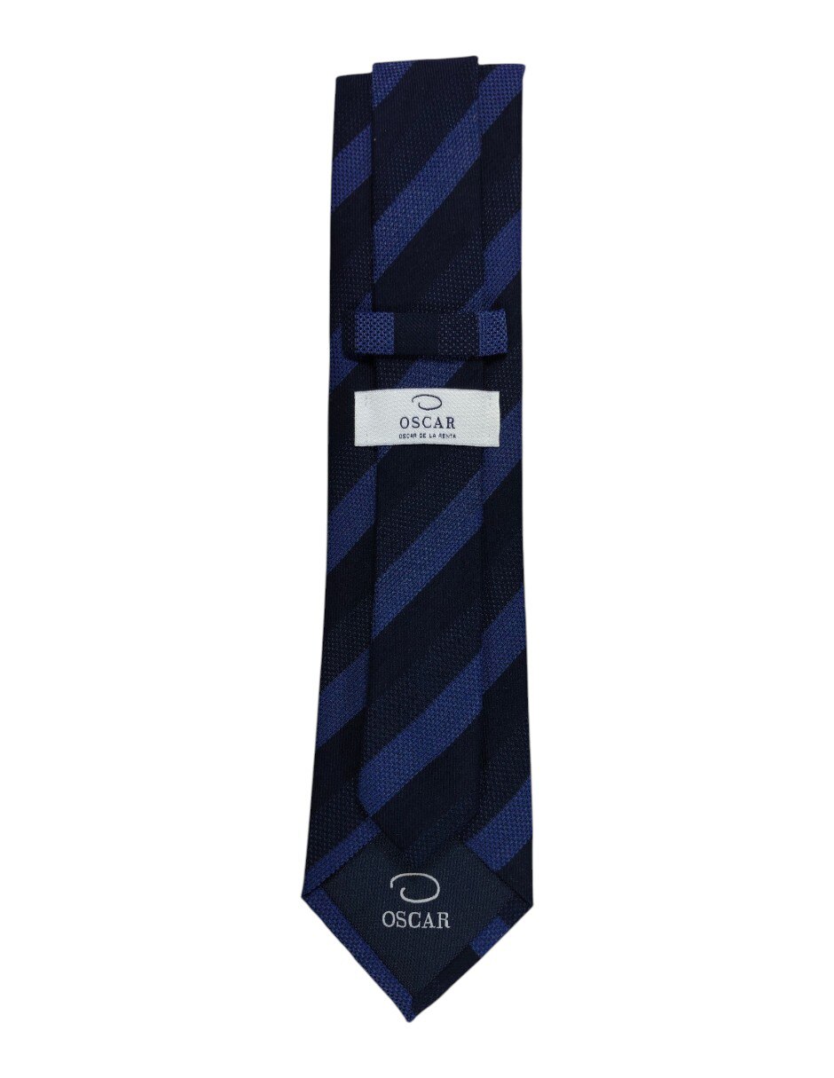 Corbata regular estampado a rayas para hombre 3