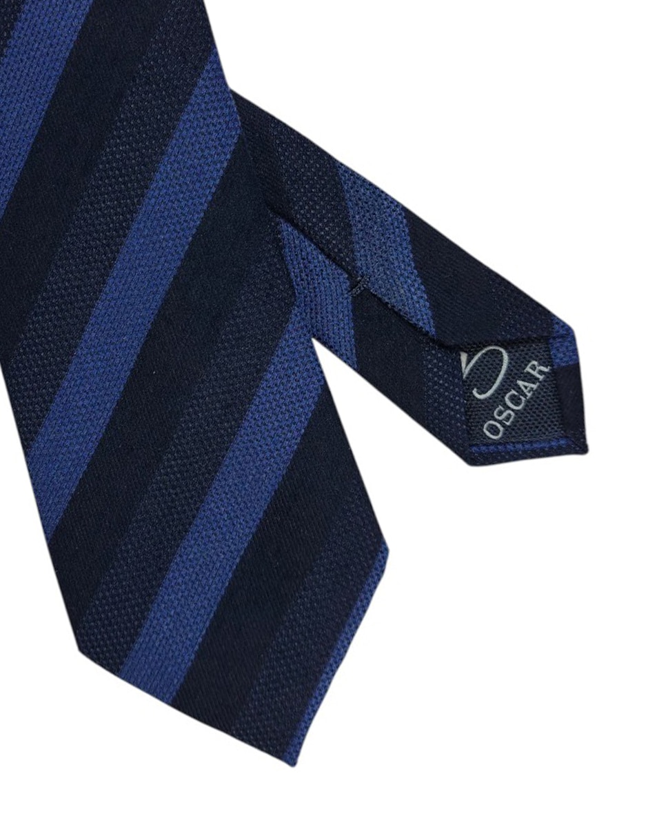 Corbata regular estampado a rayas para hombre 2