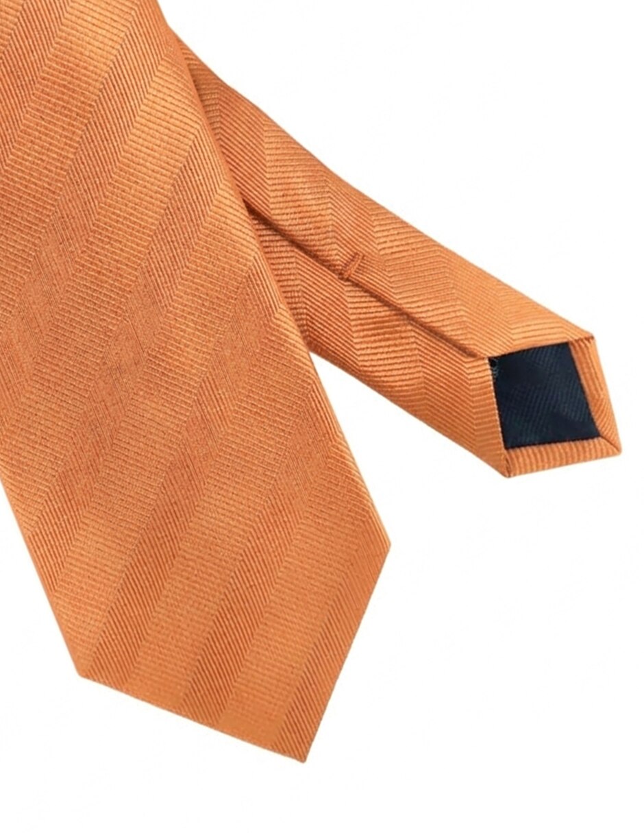 Corbata regular estampado a rayas para hombre 3