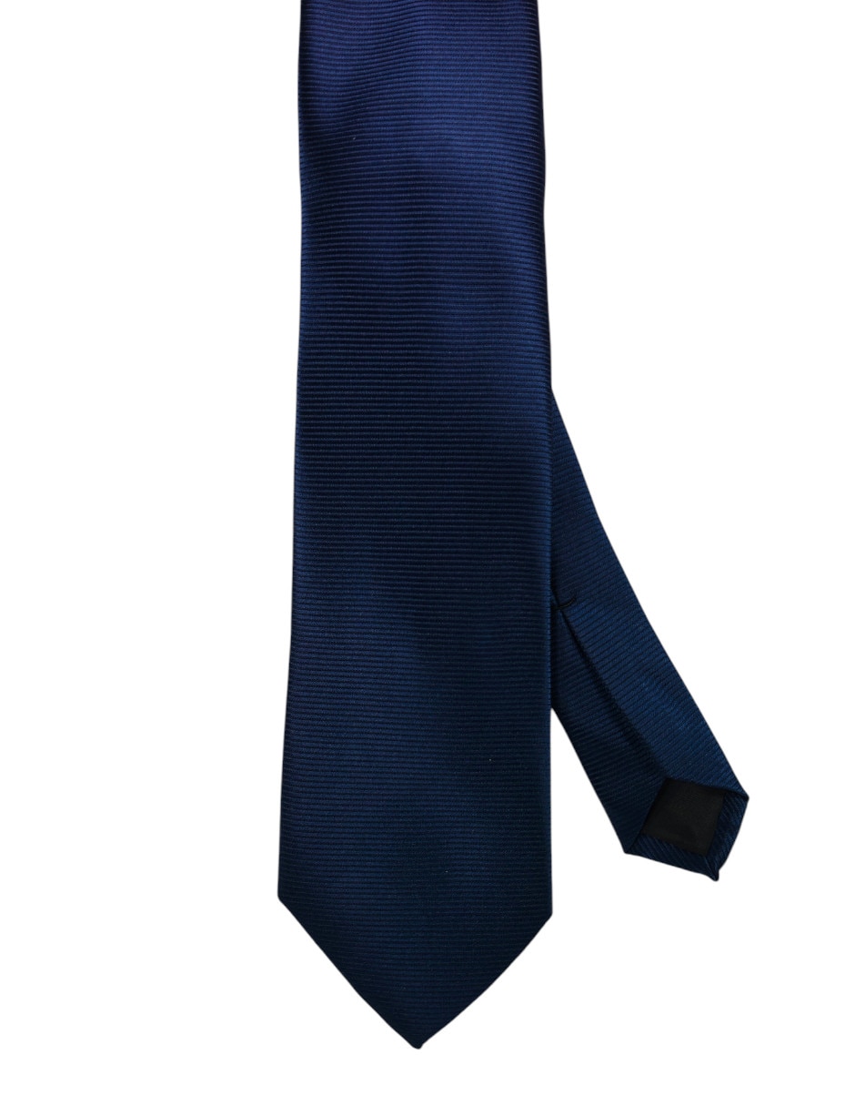 Corbata regular de seda estampado gráfico para hombre