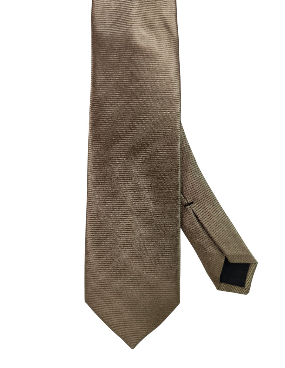 Corbata regular de seda estampado gráfico para hombre 1