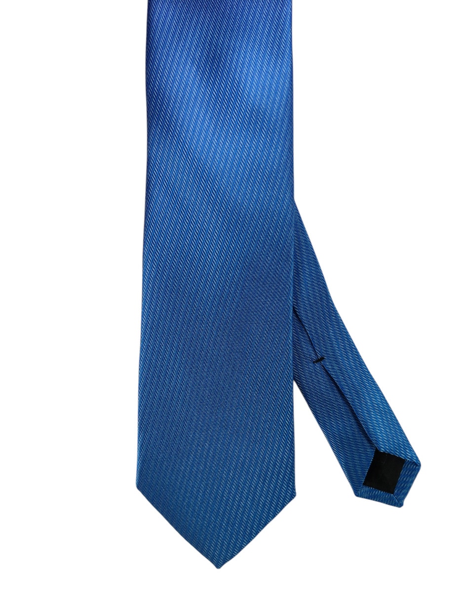 Corbata regular de seda estampado gráfico para hombre