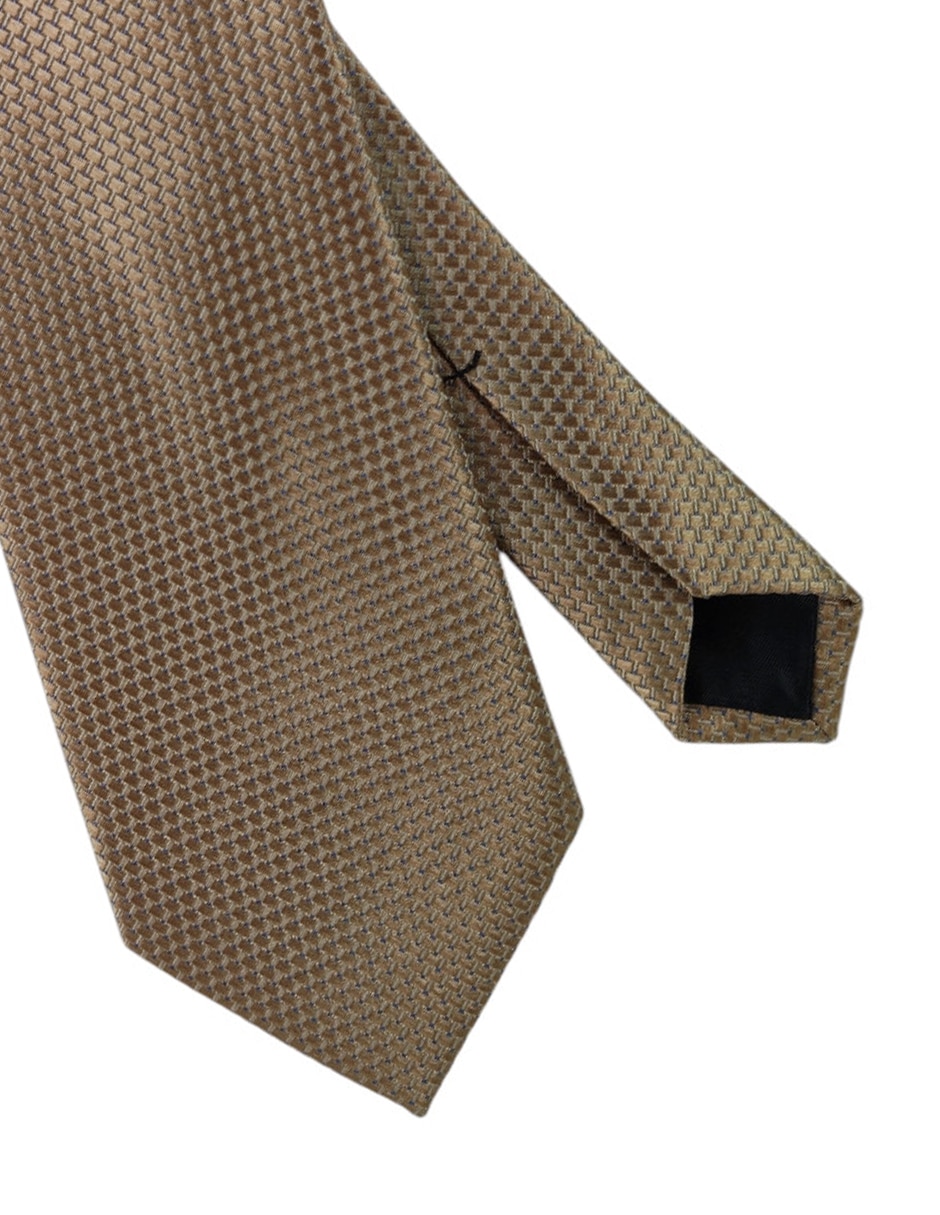 Corbata regular de seda para hombre 3