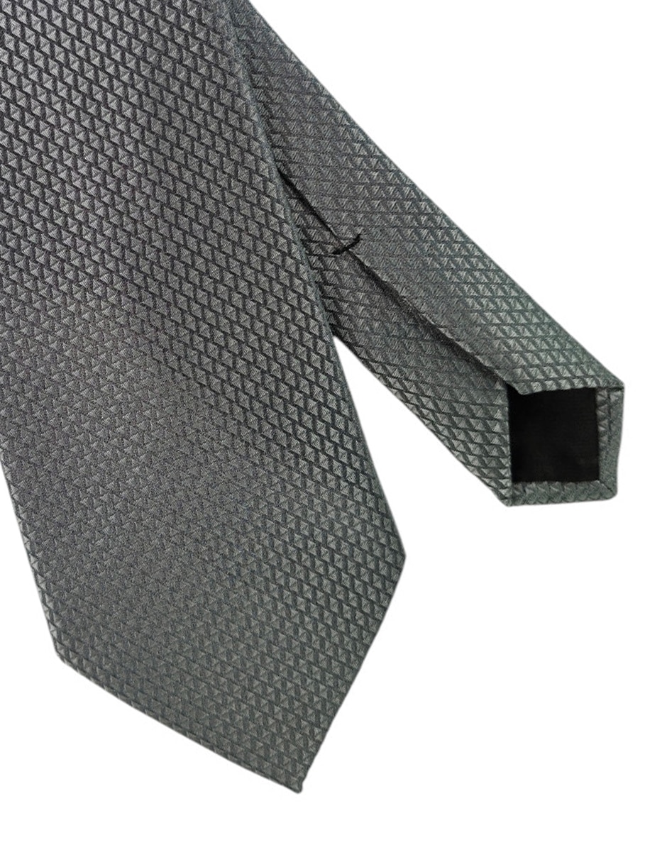 Corbata regular de seda para hombre 3
