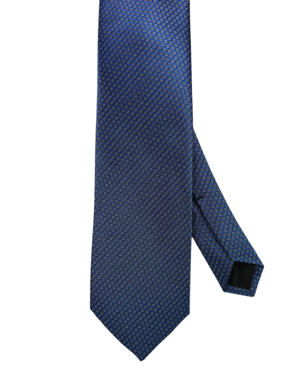 Corbata regular de seda para hombre