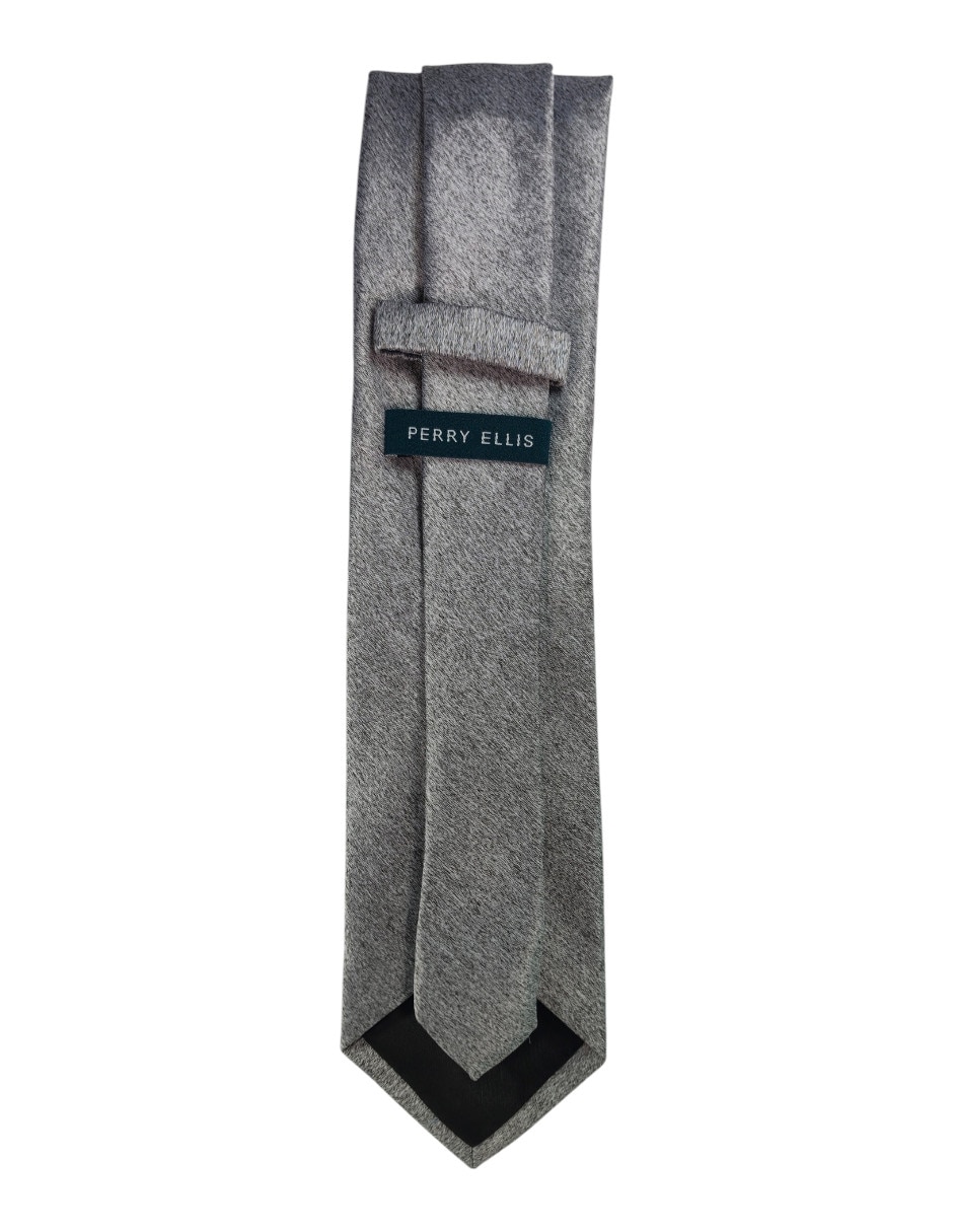 Corbata regular de seda estampado jaspeado para hombre 2