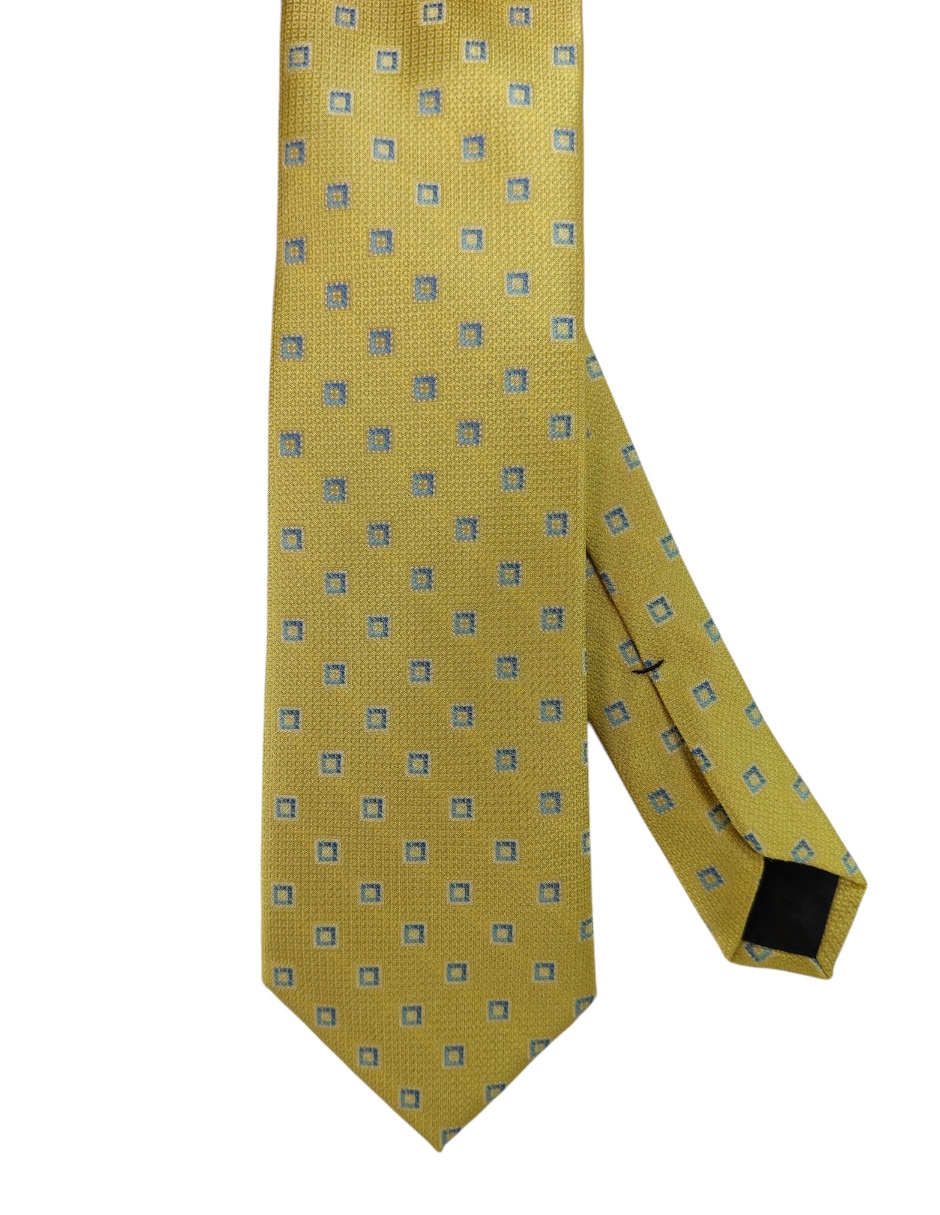 Corbata regular de seda para hombre