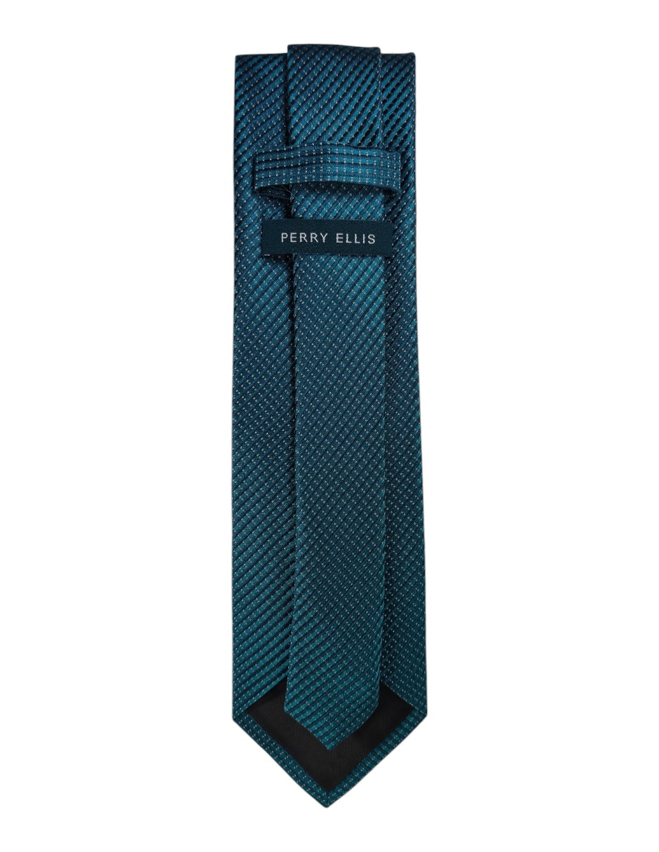 Corbata regular de seda estampado a rayas para hombre 3