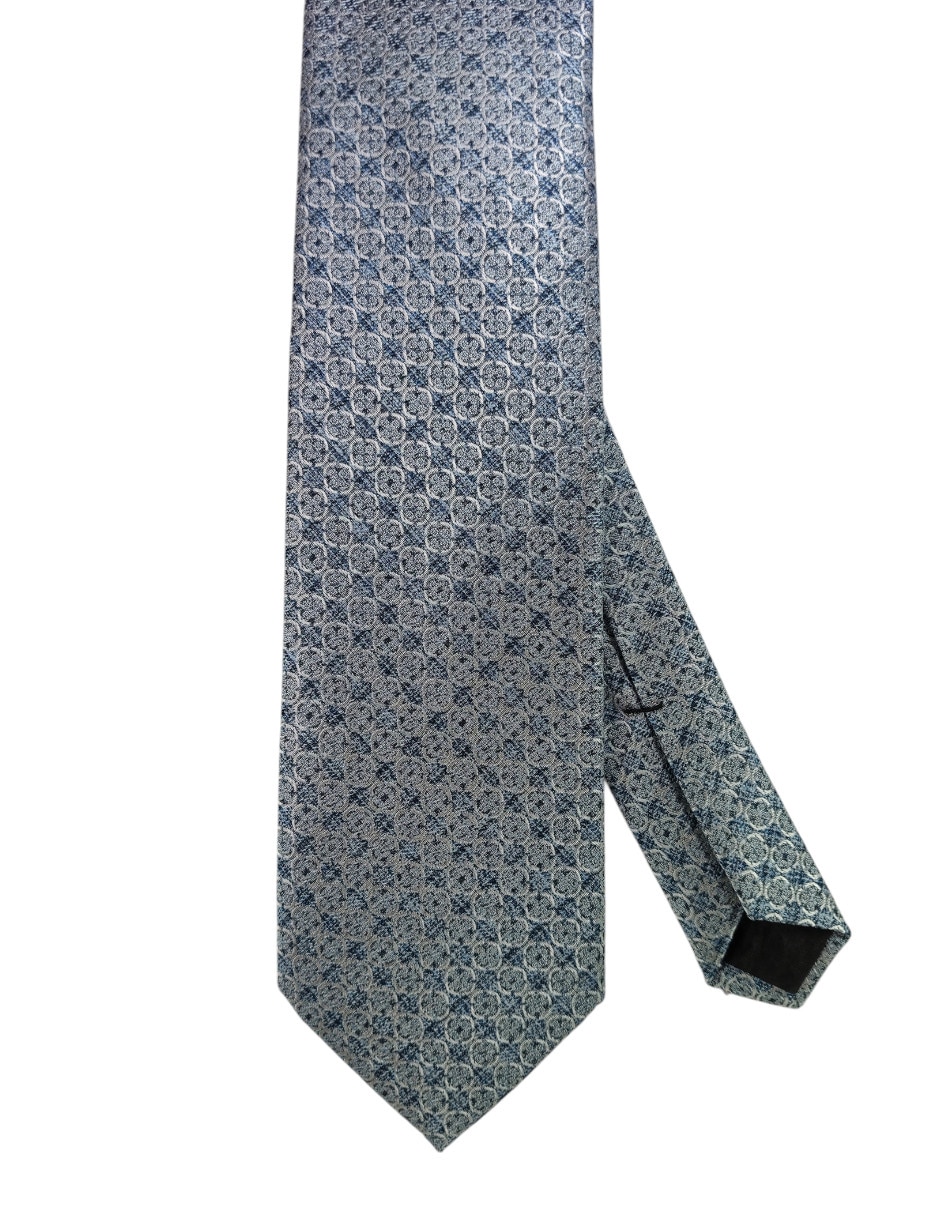Corbata regular de seda para hombre