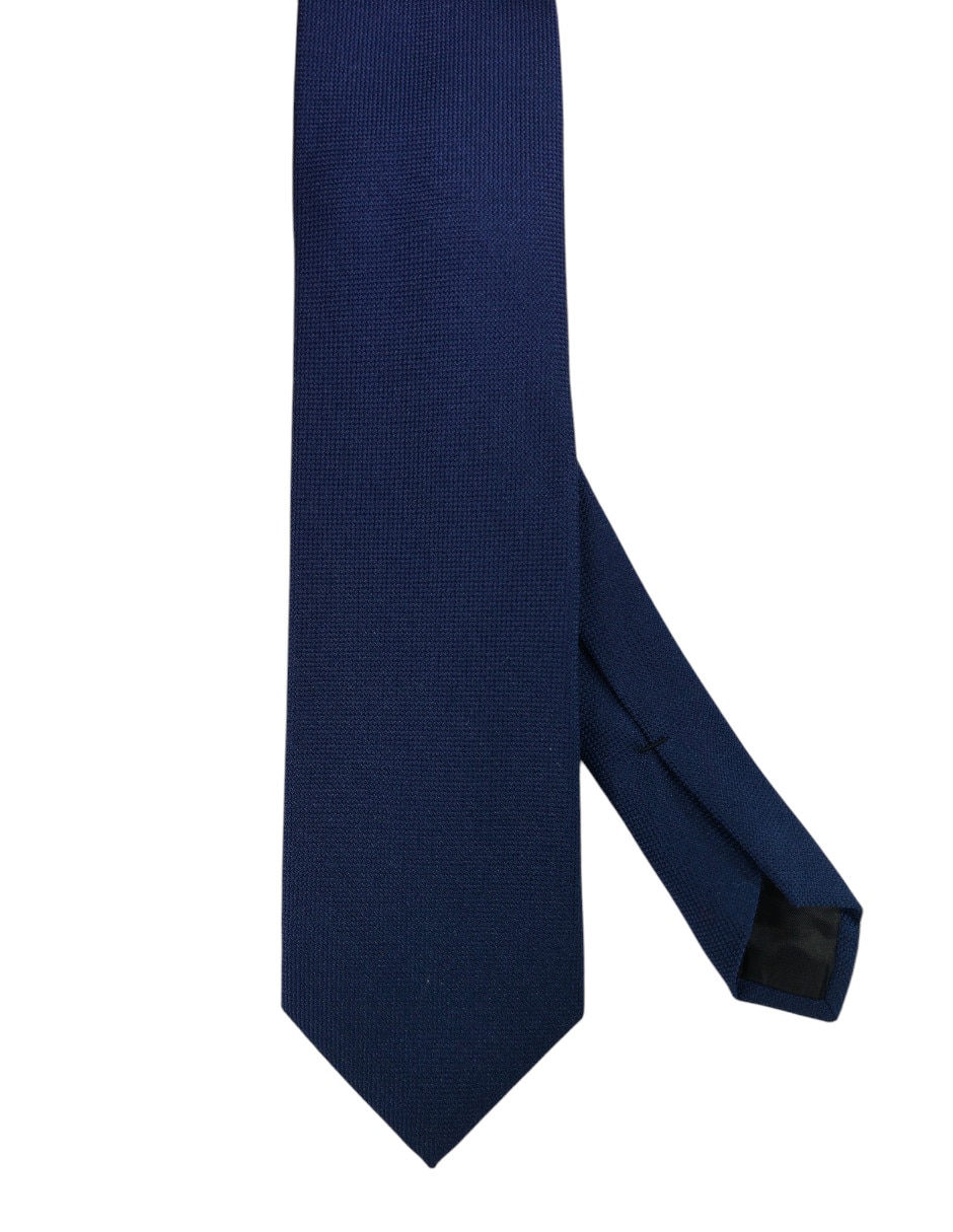 Corbata regular de seda para hombre