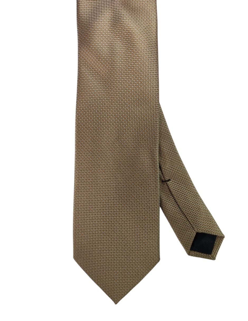 Corbata regular de seda estampado gráfico para hombre 1