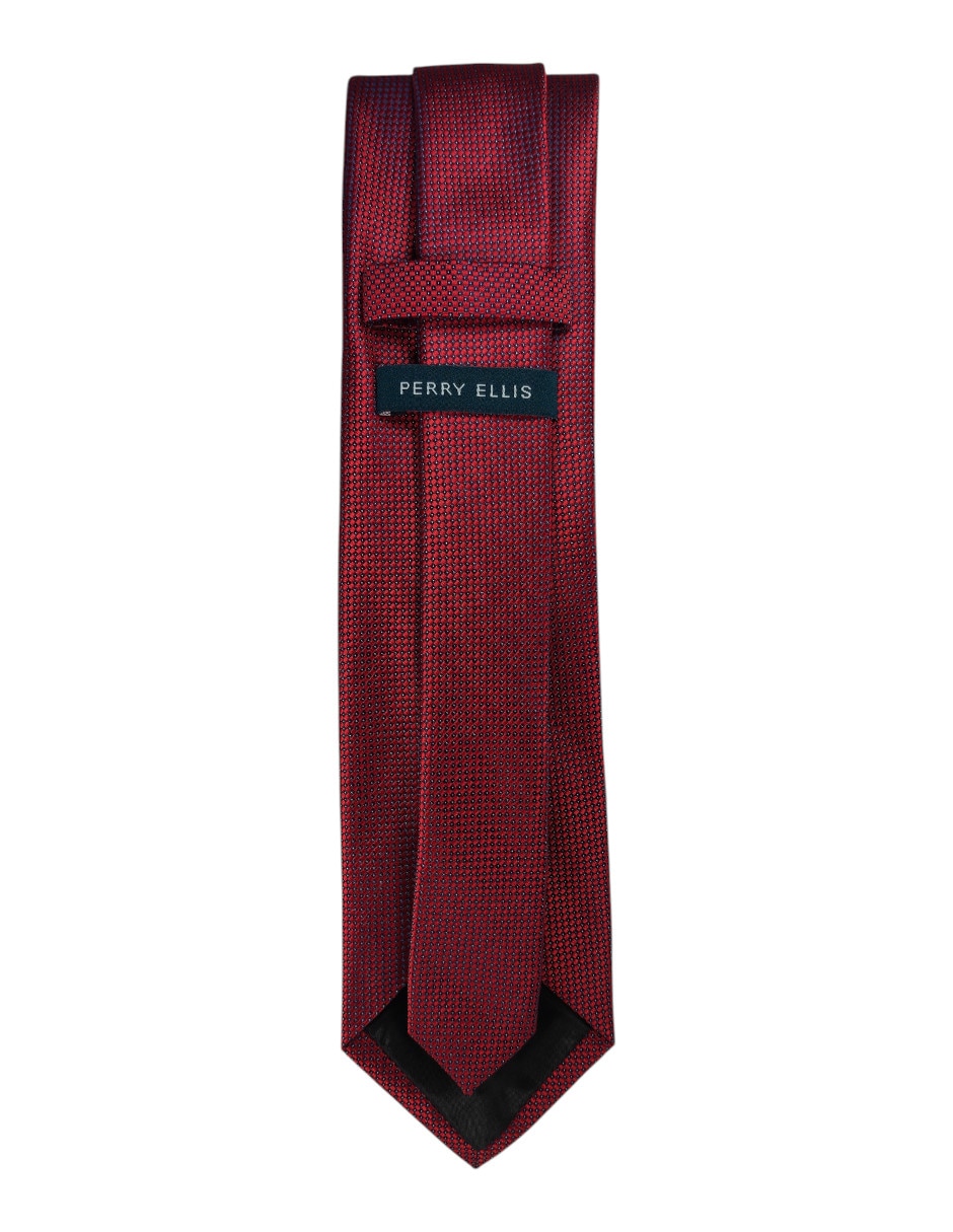 Corbata regular de seda estampada para hombre 2