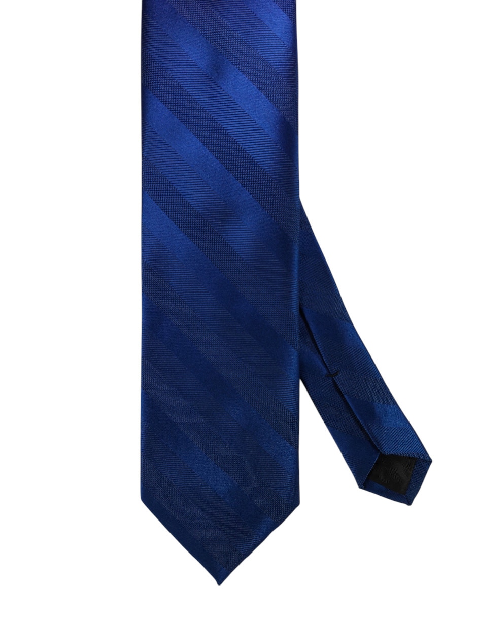 Corbata regular de seda estampado a rayas para hombre Corbata regular de seda estampado a rayas para hombre