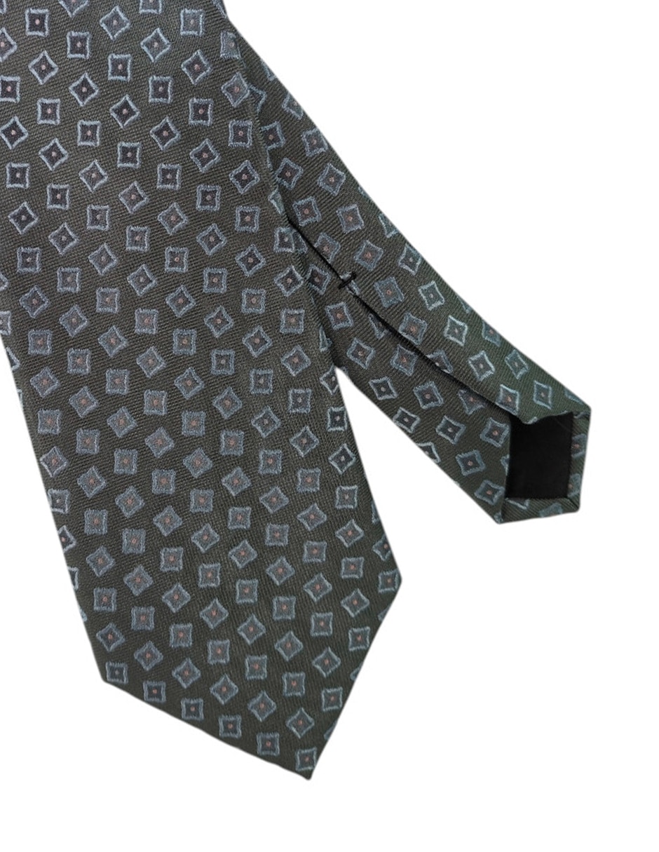 Corbata regular de seda para hombre 2