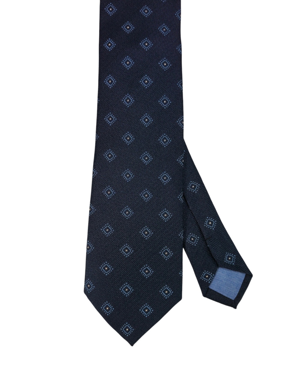 Corbata geométrico para hombre