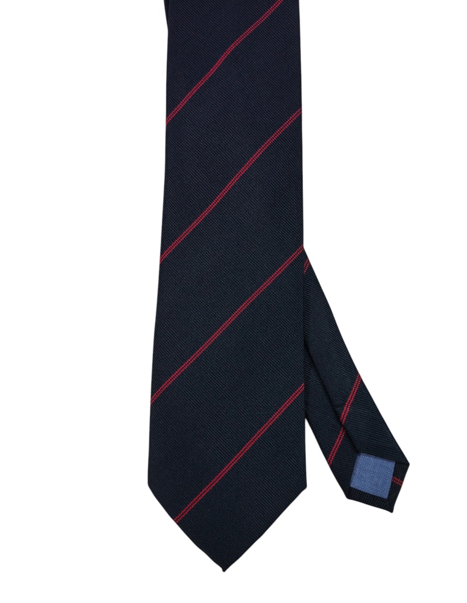 Corbata a rayas para hombre
