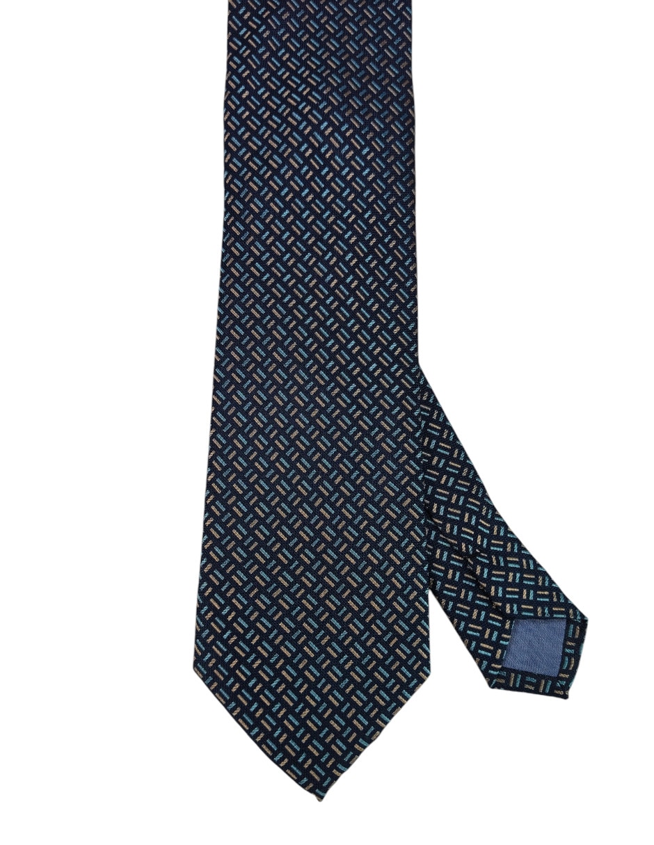 Corbata geométrico para hombre