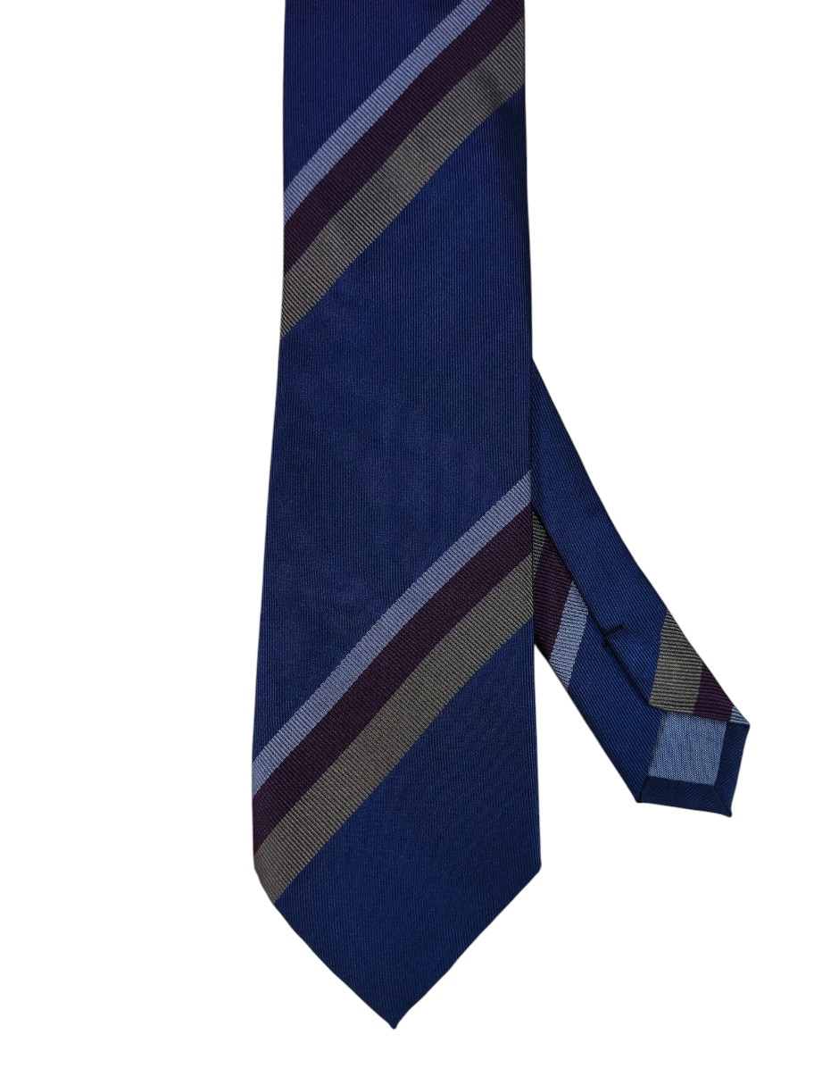 Corbata a rayas para hombre