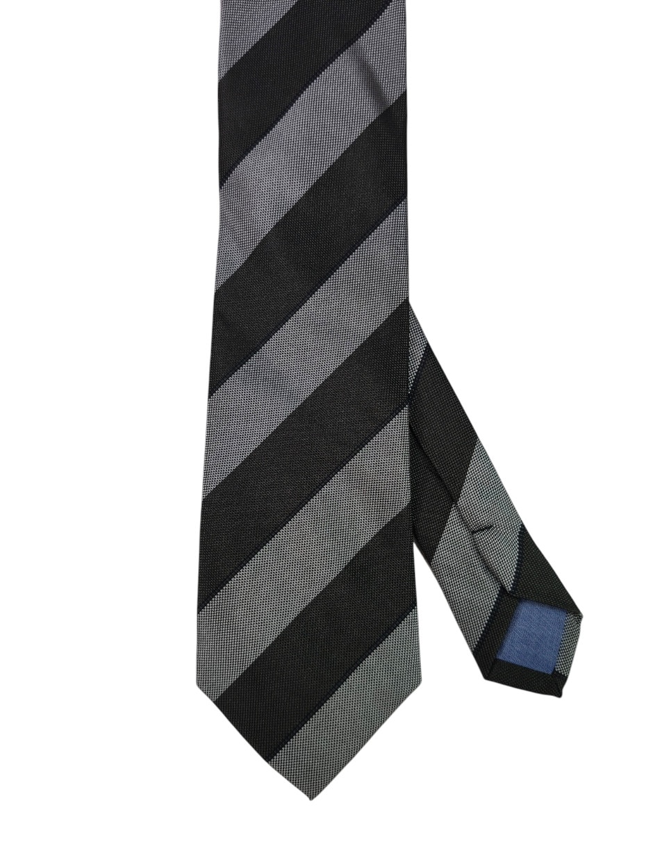 Corbata a rayas para hombre