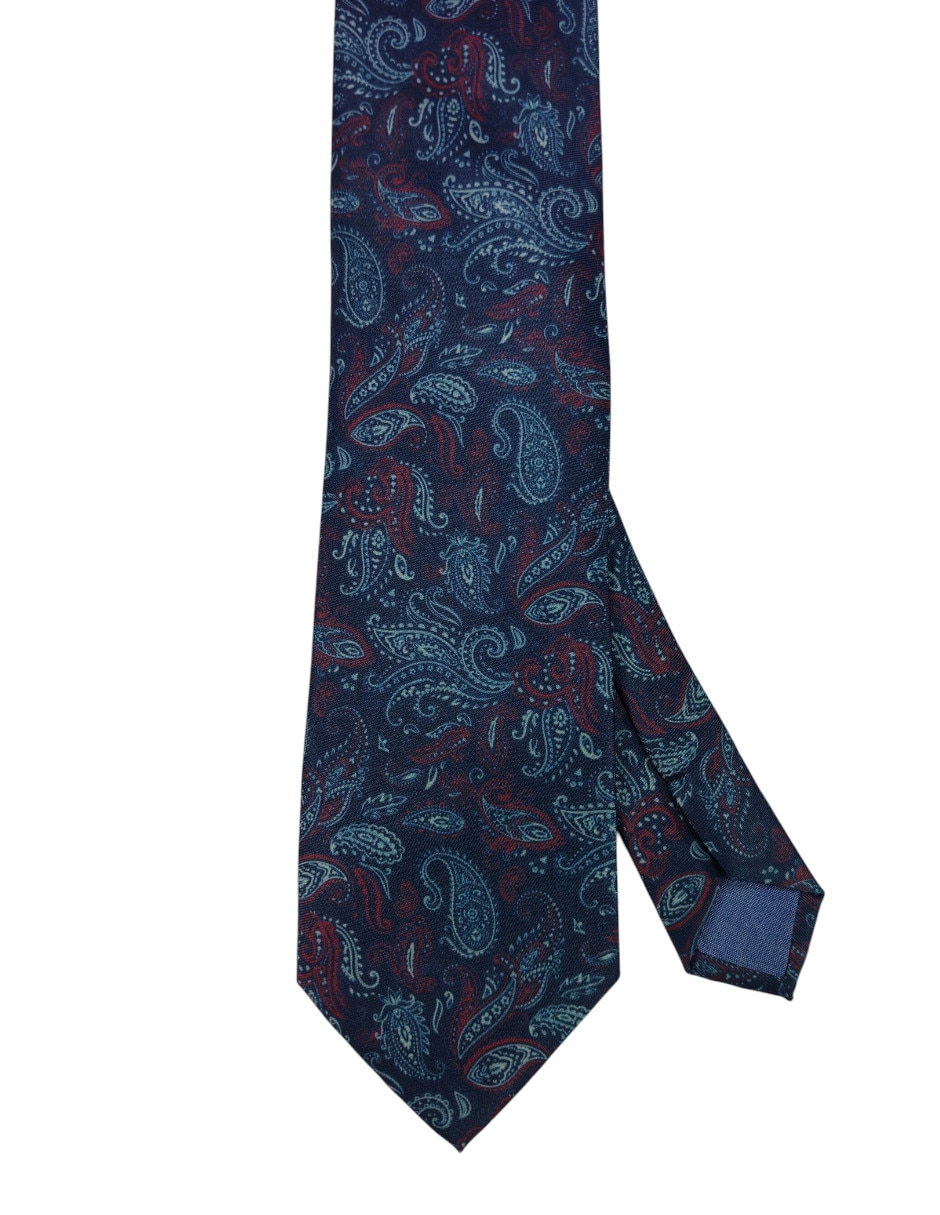 Corbata paisley para hombre