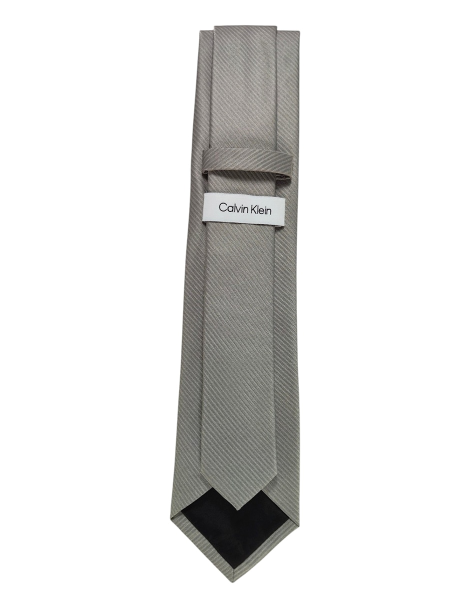 Corbata regular de seda estampado a rayas para hombre 3