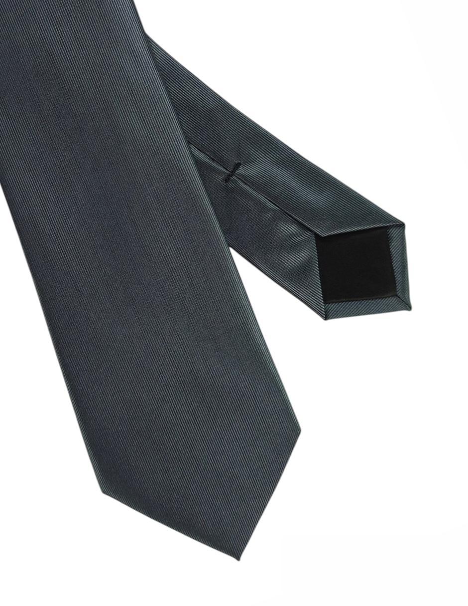 Corbata regular de seda para hombre 2