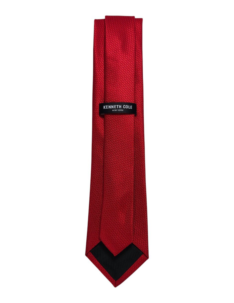 Corbata regular de seda estampado gráfico para hombre 3