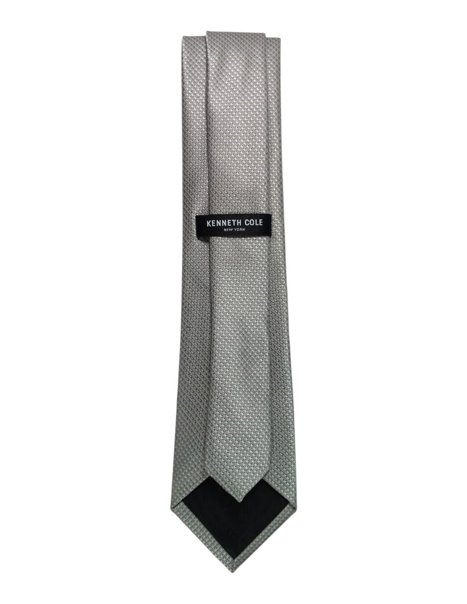Corbata regular de seda estampado gráfico para hombre 2